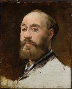 Edouard Manet Jean-Baptiste Faure oil on canvas